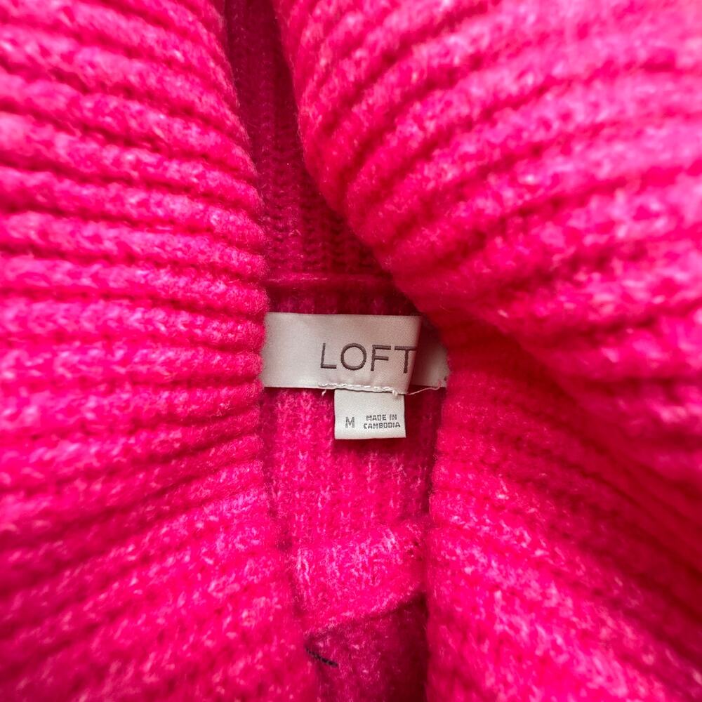 Loft Turtleneck Sweater - Size M - Picture 2 of 5